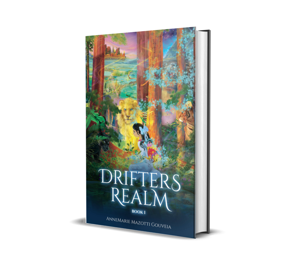 Hardcover mockup image for Drifters Realm